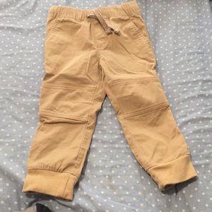 Beige Twill Pants